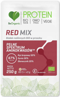 Byť organické (potravinové doplnky) červený rastlinný proteín
