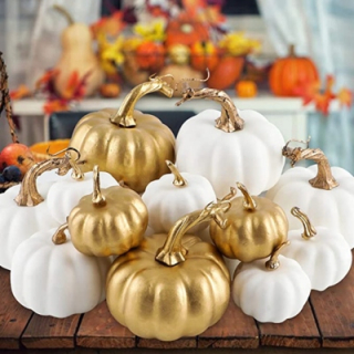 Halloween - Benjia dekoratívna tekvica sada 16 kusov