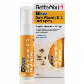 BETTERY STOJÍTE ZA DENNÝ VITAMÍN B12 PERORÁLNE STRIEKANIE