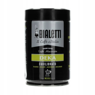 Káva mletá - Bialetti Deka Moka Decfafin Coffee Can 250g