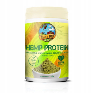 Konope proteín (HEMP proteín) 100% organické 210 g