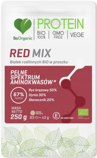 RASTLINNÝ PROTEÍN RED MIX PRÁŠK BIO 250 g