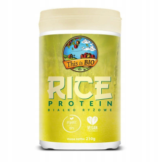 Rice Protein 100% Organic - 210G - to je bio