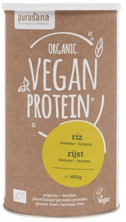 Ryžový proteín s banánnou chuťou a Lucuma Bio 400 g