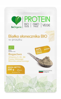 Slnečnicový proteín v bio 200g bezlepkový prášok