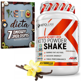 Spaľovač tuku - Proteín + Amix Keto Práškové tuky Prášok Shake