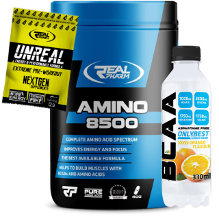 Proteín - WPC REAL Pharm 400TAB proteín. Amino 8500+ Zmluva