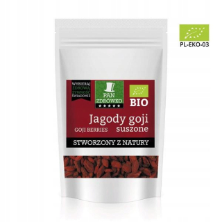 Sušené ovocie - Bio - Goji bobule sušené 500g pán Dzodko