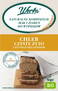 Bio zmesi na pečenie chleba čisté raž 3 kg