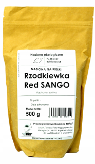 Bio semená na klíčkoch Rądkiewka Red Sango 500g