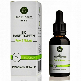 CBD - BIO lov olej 6% CBD 600 mg 10 ml certifikované