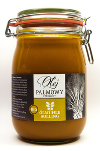 Bio palmový olej studený za studena lisované 1000ml