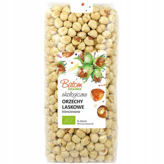 Orechy - BIO Blanšírované lieskové orechy 1kg BATOM KETO