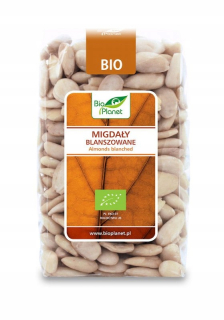 Orechy - Bio Planet ALMONDS BLANCHED BIO 350G