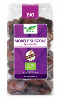 BIO PLANÉTA Sušené marhule bezlepkové BIO 400g