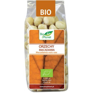 Orechy - Bio Planet Nanes Macadamia. Celý 200 g ECO