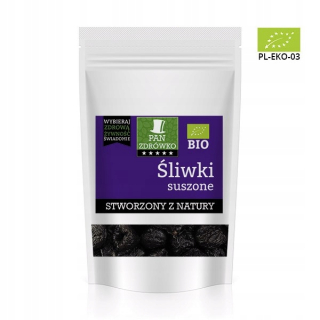 Sušené ovocie - Bio - Sušené slivky 500g Mr. Dzodko