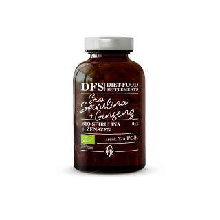 BIO Spirulina + ženšen - tablety 375 ks.