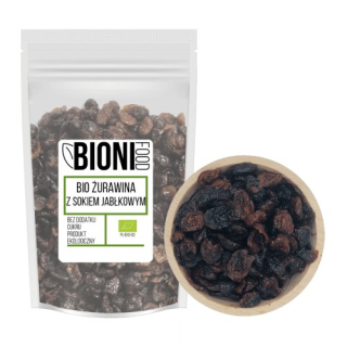 Sušené ovocie - BIO BRANBERRY Sušené ekologické 400g jablková šťava