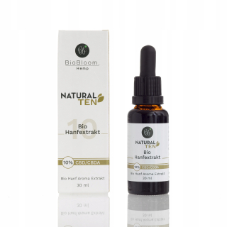 CBD - BioCloom Konopný olej 10% CBD / CBDA 3000 mg 30 ml
