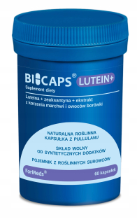 Biocaps Lutein + 60 kapsúl tvorí