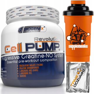 Kreatín - Boogelix Cell Čerpadlo 490g Perworkout AAKG CAFEINA