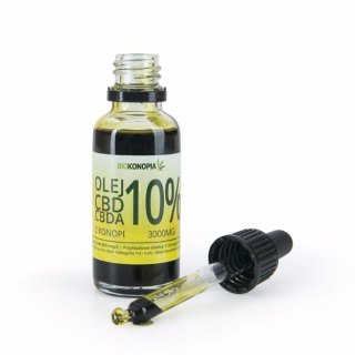 CBD - Bioconopy konopný olej 10% CBD + CBDA 3000 mg 30 ml
