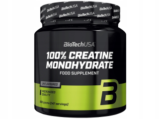 Kreatín - BIOTECH 100% KREATÍN MONOHYDRÁT 500 g - KREATÍN