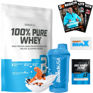 Proteín - BIOTECH 100% ČISTÁ WHEY WPI PROTEÍN WPC 1 KG 1000 g