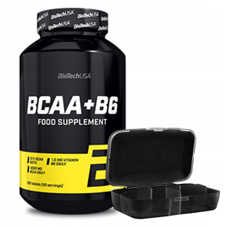 Aminokyseliny - BIOTECH BCAA WIT B6 200 tabliet XTRA AMINOKYSELINY 4000mg