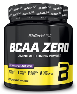 Aminokyseliny - BIOTECH BCAA ZERO 360 g AMINOKYSELINY AMINO PRÁŠOK