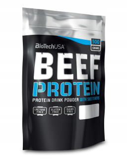 Proteín - Biotech Beef proteín 500g hovädzej hmoty proteínu