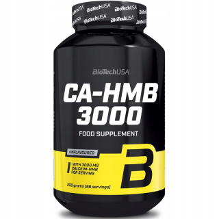HMB - Biotech CA-HMB 3000 200G Sila svalov Mass Socha