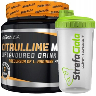 Aminokyseliny - Biotech Citrulline Malát 300g Citrulina + Shaker
