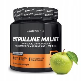 Aminokyseliny - Biotech Citrulline Malát 300 g čistého citrulínu
