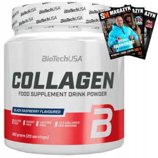 Ochrana kĺbov -  Biotech Collagen 300 g Kolagén Silné Zdravé rybníky