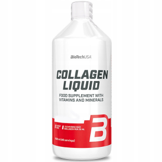 Ochrana kĺbov - Biotech Collagen Kvapalina 1000ml Kolagén Vitamín D3