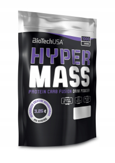 Gainer - BIOTECH HYPEROVÁ HMOTNOSŤ 1000g GAINER MASOVÝ SILNÝ PROTEÍN