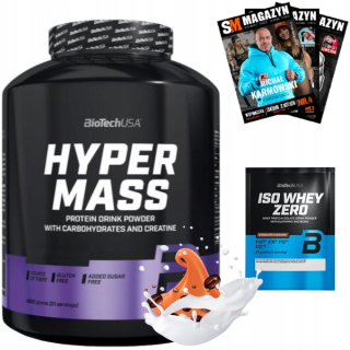 Gainer - Biotech Hyper Mass 4000 g Gainer s Kreatín WPC