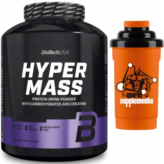 Gainer - Biotech Hyper Mass 5000 4000g Carbohydráty Proteín