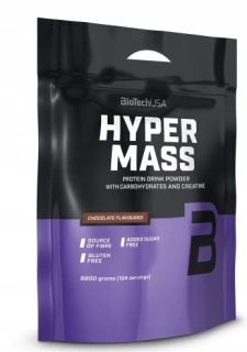 Gainer - BIOTECH HYPEROVÁ HMOTNOSŤ 6800G VANILKA