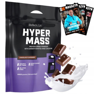 Gainer - Biotech Hyper Mass 6800g Gainer Carbohydrátový proteín