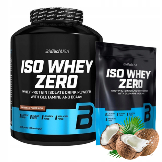 Proteín -  BIOTECH ISO WHEY ZERO 2270 + 500 PROTEIN ISOLATE WPI