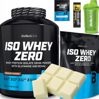 Proteín -  BIOTECH ISO Srvátka ZERO 2270G + 500G + Shaker Zmluva