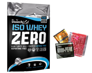 Proteín -  Biotech ISO Srvátka Zero 500g Proteín Izolate 24 Príchute