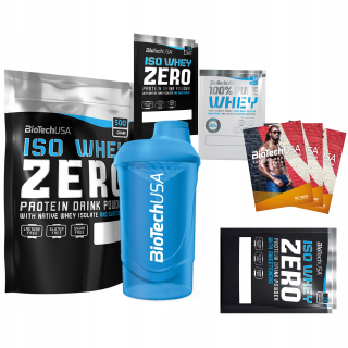 Proteín - BIOTECH ISO Srvátka Zero 500g izolovať proteín + utesnenie