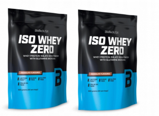 Proteín -  Biotech Iso Srvátka Zero 500g x 2 izolujte bez laktózy