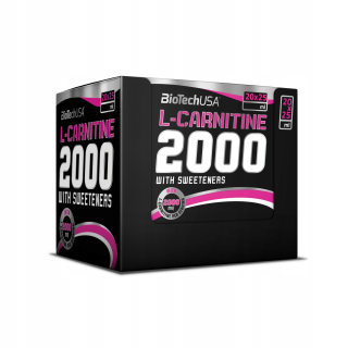 Spaľovač tuku - Biotech L-karnitín 20 x 25 ml karnitín