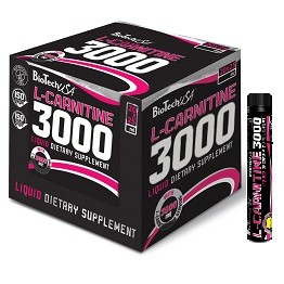 Spaľovač tuku - BIOTECH L-KARNITÍN L-KARNITÍN 3000MG 20x25 ml