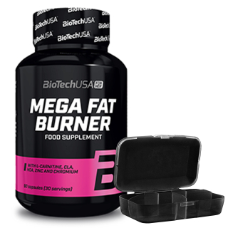 Spaľovač tuku - Biotech Mega Tuk Burner 90KAPS. Zníženie fitness!